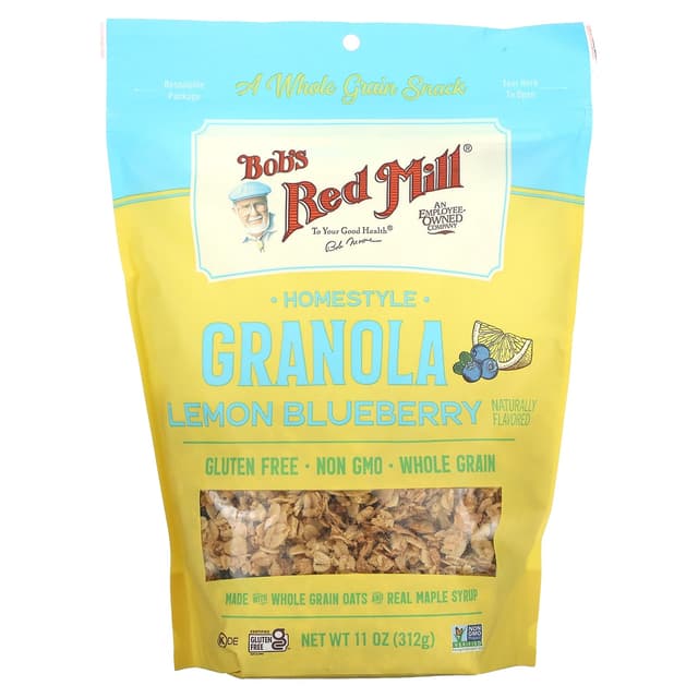 Is it Shellfish Free? Bobs Red Mill Granola Homestyle Gluten Free Lemon Blueberry