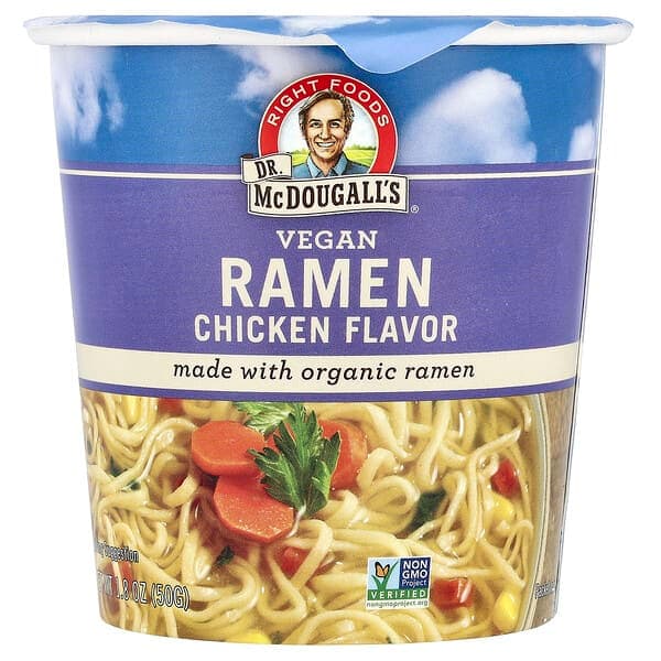 Is it Lactose Free? Dr. Mcdougall's Right Foods Vegan Chicken Ramen