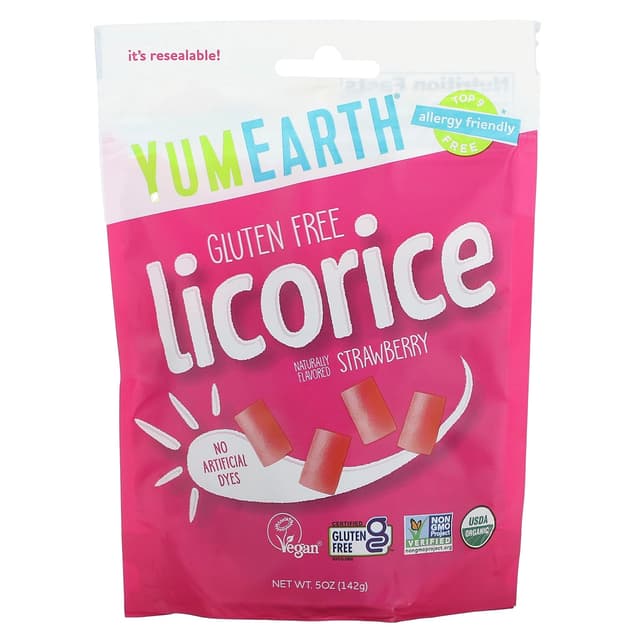 Is it Soy Free? Yumearth Organic Strawberry Licorice