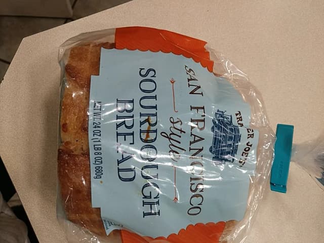 Is it Egg Free? Trader Joe's San Francisco Style Sourdough Bread