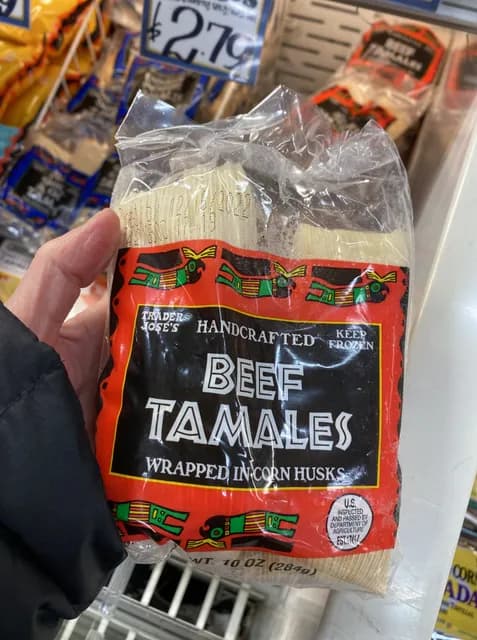 Is it Gluten Free? Trader Joe's Handcrafted Beef Tamales Wrapped In Corn Husks