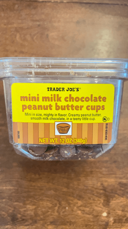 Is it Soy Free? Trader Joe’s Mini Milk Chocolate Peanut Butter