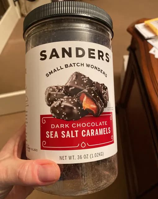 Is it Soy Free? Sanders Dark Chocolate Sea Salt Caramels