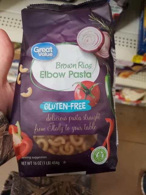 Is it Egg Free? Great Value Brown Rice Elbow Pasta