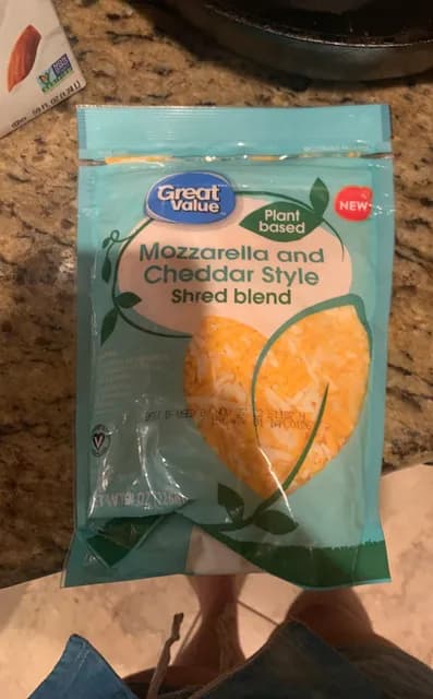 Is it Soy Free? Great Value Plant Based Mozzarella And Cheddar Style Shred Blend