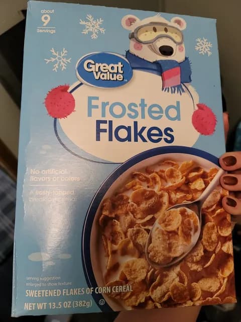 Is it Soy Free? Great Value Frosted Flakes Corn Cereal