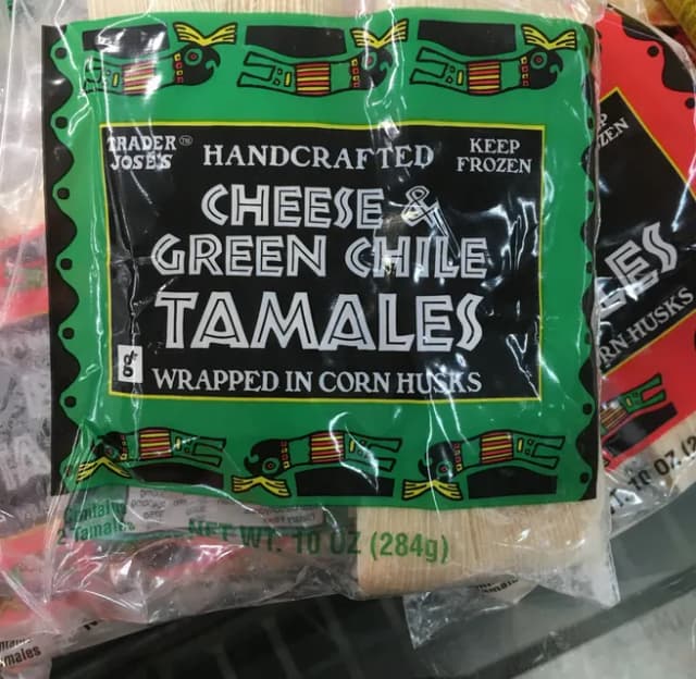 Is it Soy Free? Trader Jose's Handcrafted Cheese & Green Chile Tamales Wrapped In Corn Husks