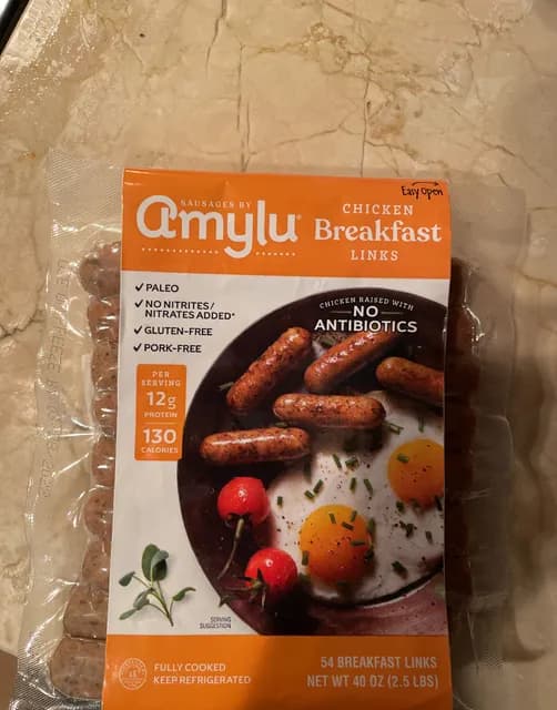 Is it Soy Free? Amylu Chicken Breakfast Links