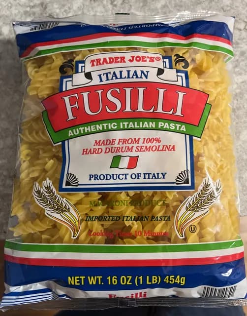 Is it Gelatin free? Trader Joe's Italian Fusilli