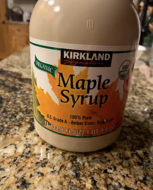 Is it Egg Free? Kirkland Signature Organic Maple Syrup