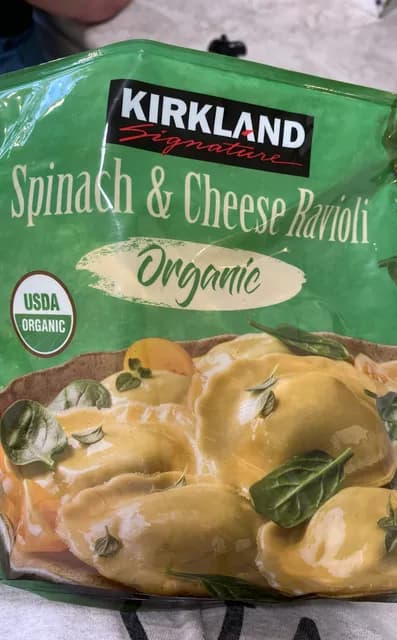 Is it Egg Free? Kirkland Signature Spinach & Cheese Ravioli Organic