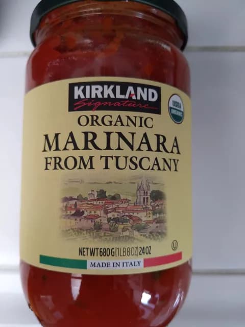 Is it Soy Free? Kirkland Signature Organic Marinara From Tuscany