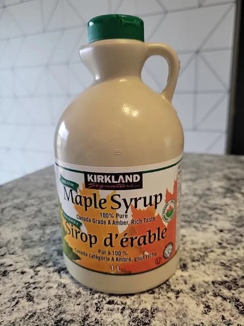 Is it Egg Free? Kirkland Signature Organic 100% Pure Maple Syrup