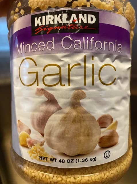 Is it Soy Free? Kirkland Signature Minced California Garlic