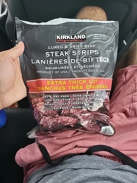 Is it Soy Free? Kirkland Signature Cured & Dried Beef Steak Strips