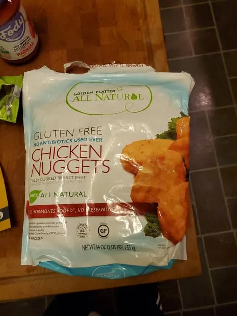 Is it Gelatin free? Golden Platter All Natural Gluten Free Chicken Nuggets