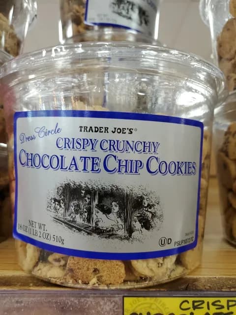 Is it Soy Free? Trader Joe’s Crispy Crunchy Chocolate Chip Cookies