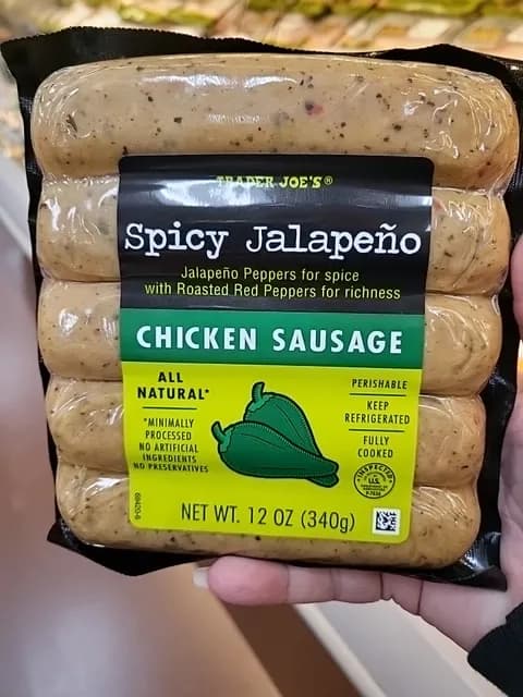 Is it Soy Free? Trader Joe's Spicy Jalapeño Chicken Sausage