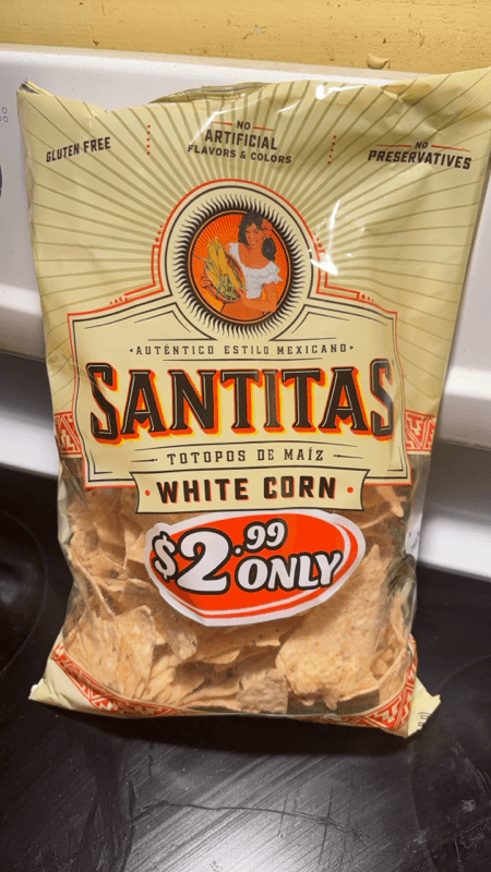 Is it Shellfish Free? Santitas Tortilla Chips