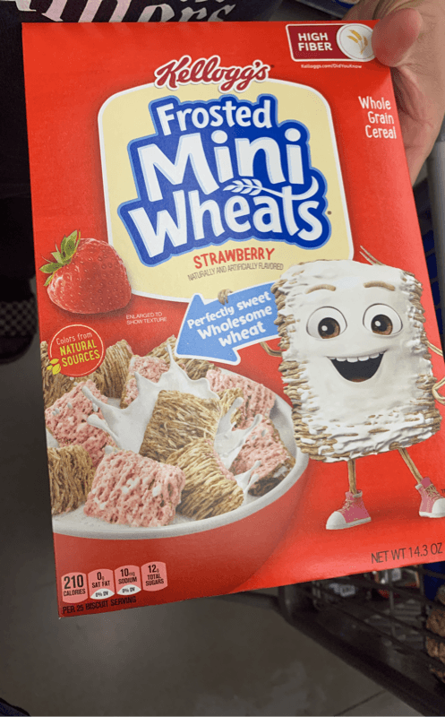 Is it Shellfish Free? Frosted Mini-wheats High Fiber Strawberry Breakfast Cereal