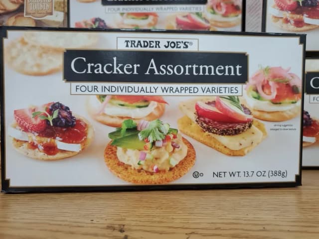 Is it Soy Free? Trader Joe’s Cracker Assortment Four Individually Wrapped Varieties