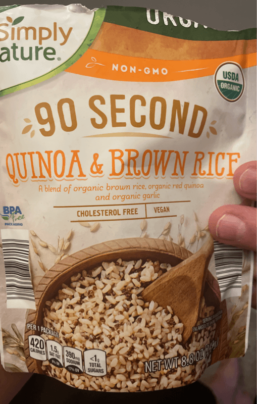 Is it Egg Free? Simply Nature 90 Second Quinoa & Brown Rice