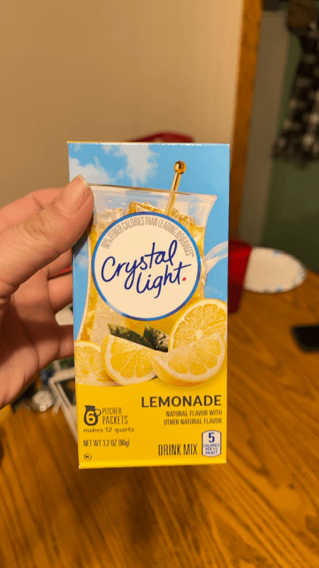 Is it Gluten Free? Crystal Light Pitcher Packets Lemonade Drink Mix Makes 12 Quarts