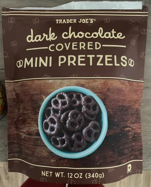 Is it Egg Free? Trader Joe's Dark Chocolate Covered Mini Pretzels