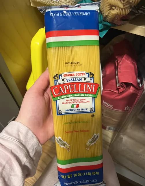 Is it Gelatin free? Trader Joe's Capellini Authentic Italian Pasta