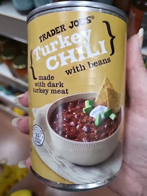 Is it Egg Free? Trader Joe's Turkey Chili With Beans