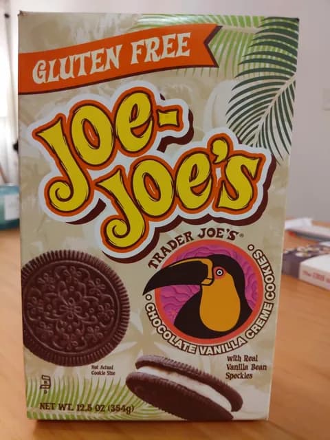 Is it Gluten Free? Trader Joe's Joe-joe's Gluten Free Chocolate Vanilla Creme Cookies