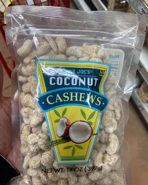 Is it Soy Free? Trader Joe's Coconut Cashews