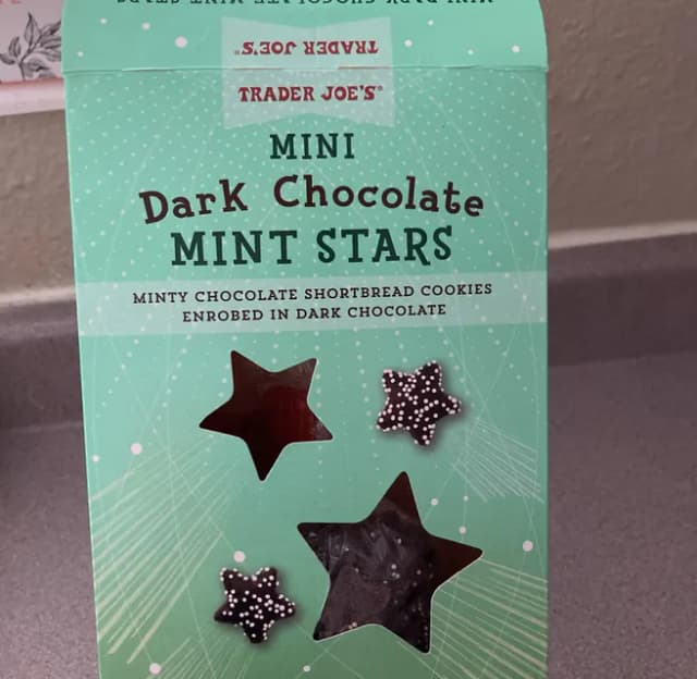 Is it Vegetarian? Trader Joe's Mini Dark Chocolate Mint Stars