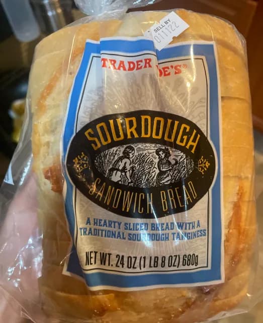 Is it Egg Free? Trader Joe's Sourdough Sandwich Bread