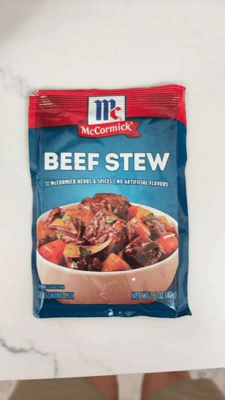 Is it Milk Free? Mccormick Classic Beef Stew Seasoning Mix