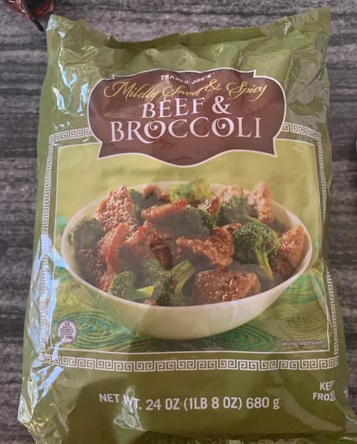 Is it Gluten Free? Trader Joe's Mildly Sweet & Spicy Beef & Broccoli