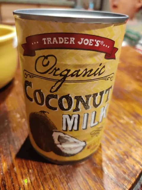 Is it Egg Free? Trader Joe’s Organic Coconut Milk