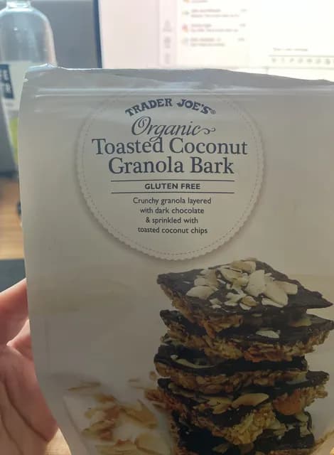 Is it Vegetarian? Trader Joe's Organic Toasted Coconut Granola Bark