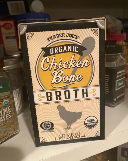 Is it Soy Free? Trader Joe's Organic Chicken Bone Broth