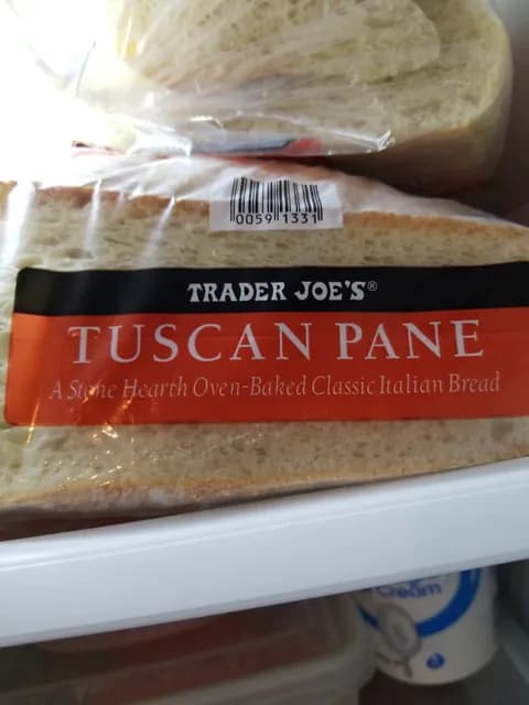 Is it Egg Free? Trader Joe's Tuscan Pane Bread