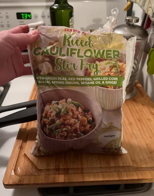 Is it Soy Free? Trader Joe's Riced Cauliflower Stir Fry