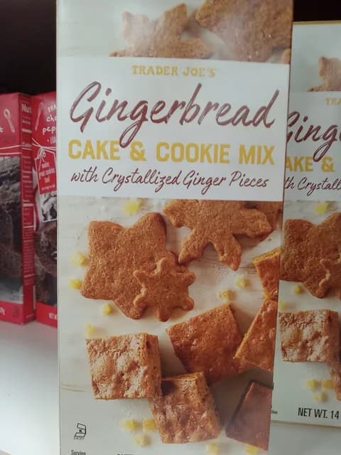 Is it Dairy Free? Trader Joe's Gingerbread Cake & Cookie Mix