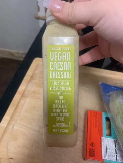 Is it Gelatin free? Trader Joe's Vegan Caesar Dressing