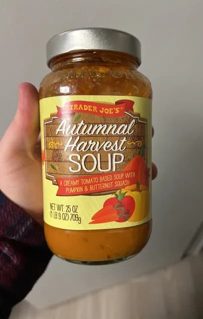 Is it Soy Free? Trader Joe's Autumnal Harvest Soup