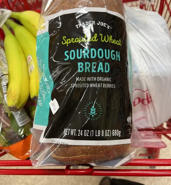 Is it Egg Free? Trader Joe's Sprouted Wheat Sourdough Bread