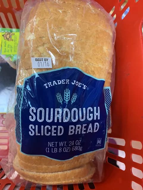 Is it Egg Free? Trader Joe’s Sourdough Sliced Bread