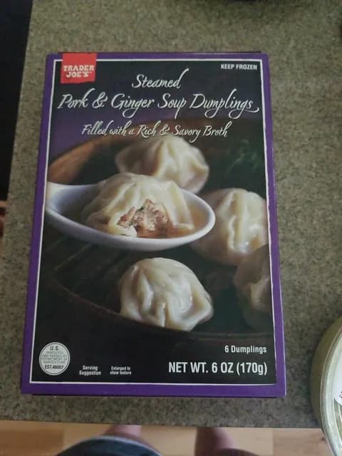 Is it Egg Free? Trader Joe's Steamed Pork & Ginger Soup Dumplings