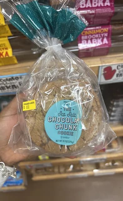 Is it Egg Free? Trader Joe's The Sea Salt Chocolate Chunk Cookie