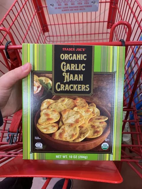 Is it Gelatin free? Trader Joe's Organic Garlic Naan Crackers