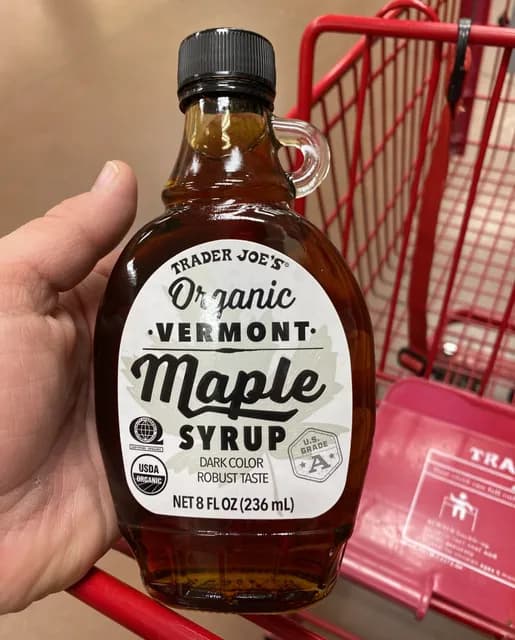 Is it Egg Free? Trader Joe's Organic Vermont Maple Syrup